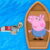 Piggy Looking For The Sea Road