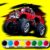Monster Jeep Coloring